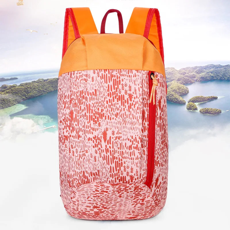 Outdoor Waterproof Travel Backpack Hiking and Cycling Fitness Bag Leisure Sports Backpack Middle School Student Bag Unisex