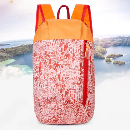Outdoor Waterproof Travel Backpack Hiking and Cycling Fitness Bag Leisure Sports Backpack Middle School Student Bag Unisex