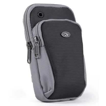 Oxford Belt Fanny Waist Pack Arm Band Bags Unisex Cell Mobile Phone Case Cover Purse Small Money Cross body Shoulder Hook Bag