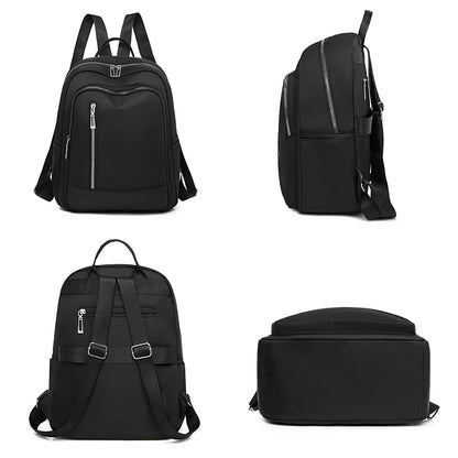 Oxford Cloth Backpack For Women In 2024 New Fashionable And Versatile Women's Backpack Small Bag For Travel Large Capacity Sac