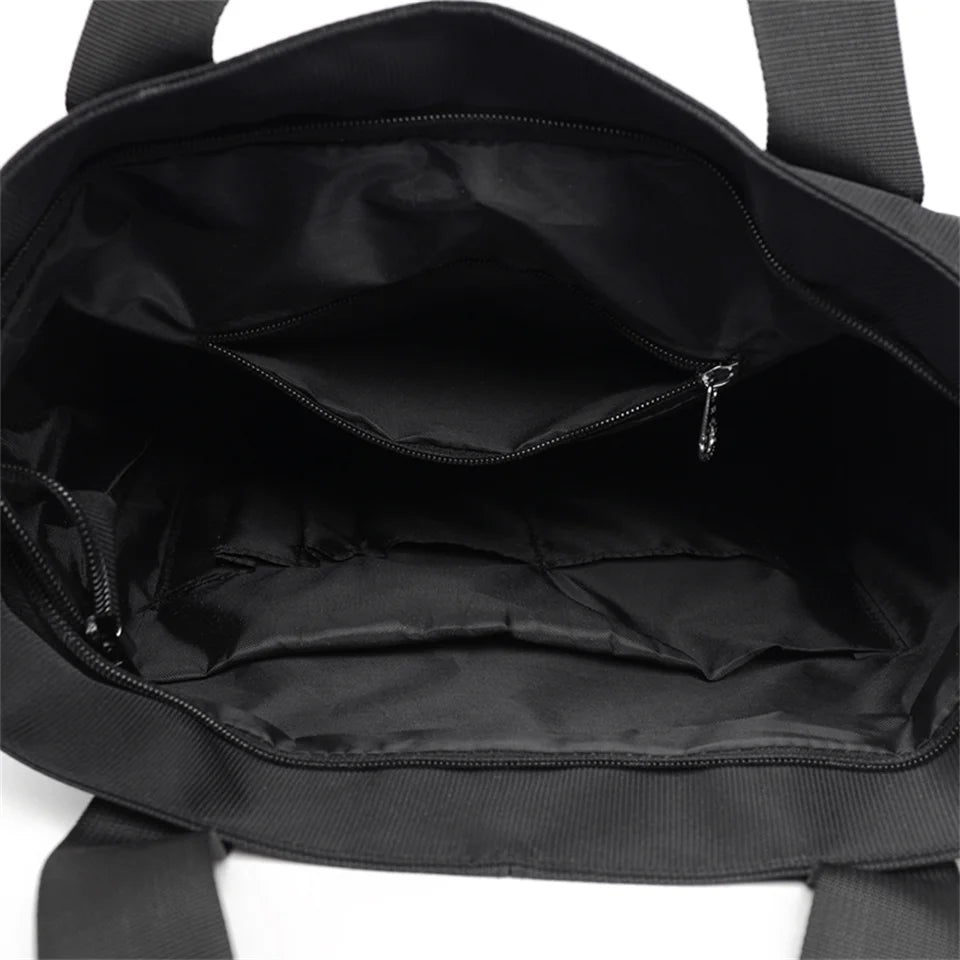 Oxford Handbag Man Shoulder Bags For Man Top-handle Tote Waterproof Oxford Male Shoulder Bags