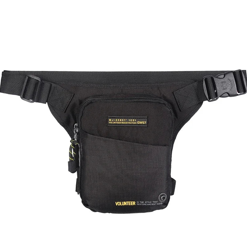 Oxford Men Drop Waist Leg Bags Hip Bum Military Fashions Sling Shoulder Bag Casual High Quality Waterproof Male Fanny Belt Pack