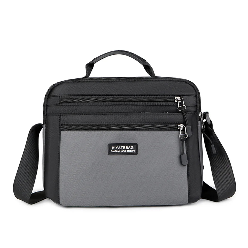 Oxford Mens Shoulder Bag Top Quality Multi Pockets Credit Cards Purse Male Simple Design Shoulder Bag Tote Crossbody Bags