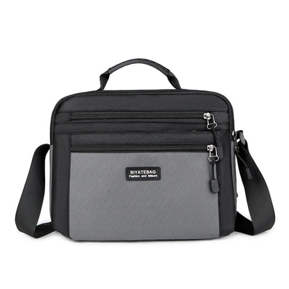 Oxford Mens Shoulder Bag Top Quality Multi Pockets Credit Cards Purse Male Simple Design Shoulder Bag Tote Crossbody Bags