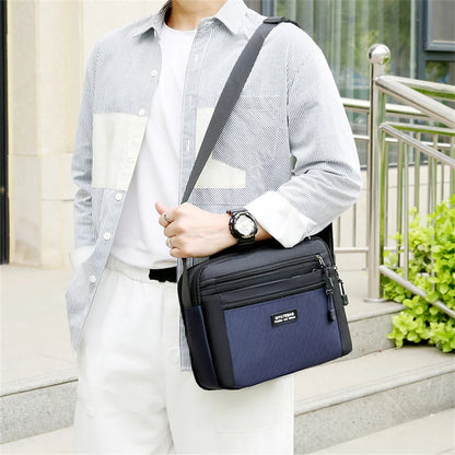Oxford Mens Shoulder Bag Top Quality Multi Pockets Credit Cards Purse Male Simple Design Shoulder Bag Tote Crossbody Bags