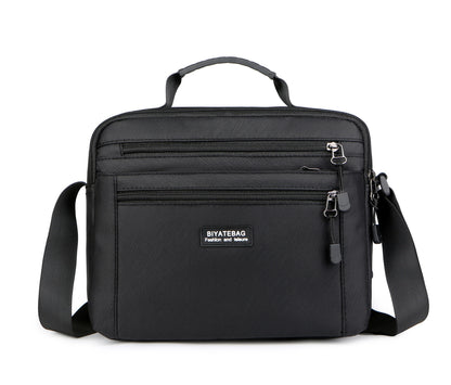 Oxford Mens Shoulder Bag Top Quality Multi Pockets Credit Cards Purse Male Simple Design Shoulder Bag Tote Crossbody Bags