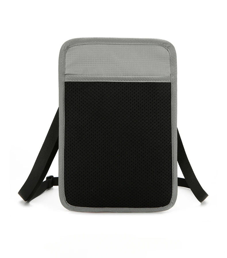 Oxford Passport Bag with RFID Blocking Neck Card Pouch Multifunction ID Wallet Waterproof Card Holder Lightweight