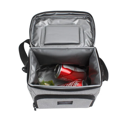 Oxford Waterproof Ice Beer Cooler Bags Insulation Refrigeration Lunch Bag Leakproof Square Cooler Bag Sac Isotherme DENUONISS