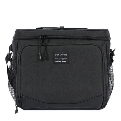 Oxford Waterproof Ice Beer Cooler Bags Insulation Refrigeration Lunch Bag Leakproof Square Cooler Bag Sac Isotherme DENUONISS