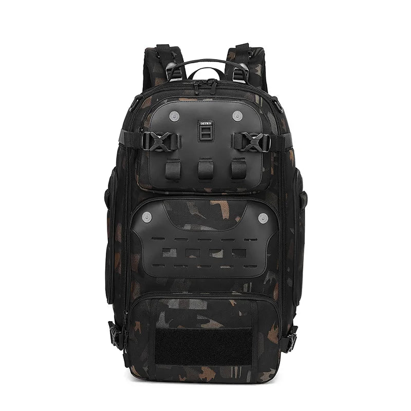 Ozuko 20inch Men Backpack Outdoor Travel Pack Male Luggage Multifunctional Backpack Large Waterproof 15.6Laptop Men Bag  Mochila