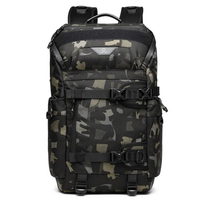 Ozuko 48x27x18 Cabin backpack Men s Multifunctional waterproof Outdoor Cycling Backpack Tactical Camouflage 15 Inch Laptop
