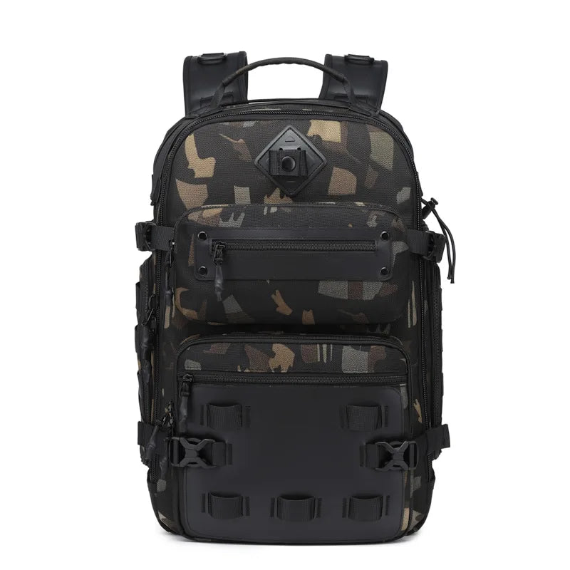 Ozuko 50*28*17 Male Backpack Men's Outdoor Sports Multi Function Large Capacity Shoulder Bag Waterproof Tactical Backpack