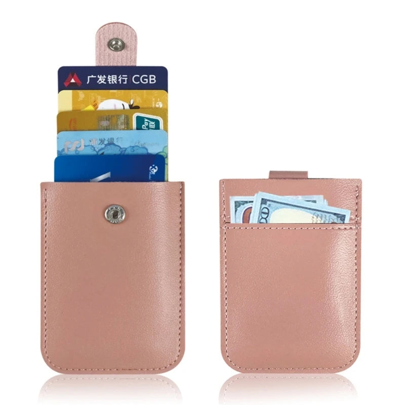 PU Credit Bank Card Holder Wallet for Men Women Money  Business Gift