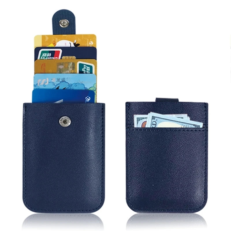 PU Credit Bank Card Holder Wallet for Men Women Money  Business Gift