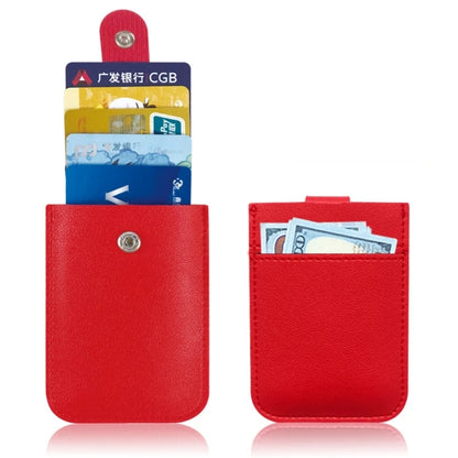 PU Credit Bank Card Holder Wallet for Men Women Money  Business Gift