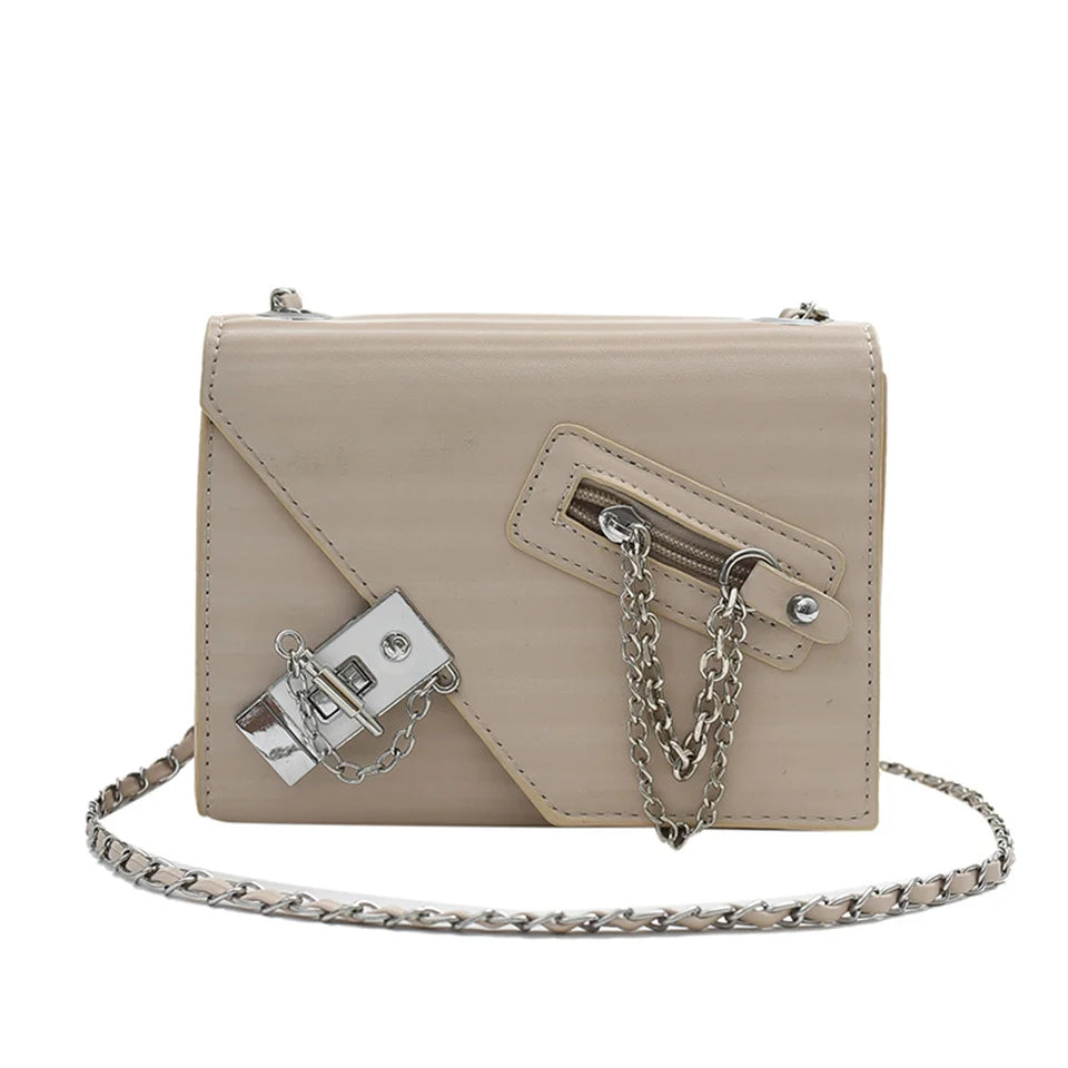 PU Fashion Exquisite Shopping Bag Retro Casual Women Totes Shoulder Bags Female PU Solid Color Handbag For Women 2023