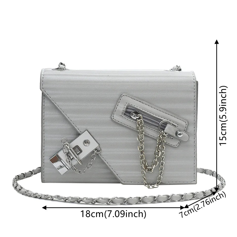 PU Fashion Exquisite Shopping Bag Retro Casual Women Totes Shoulder Bags Female PU Solid Color Handbag For Women 2023