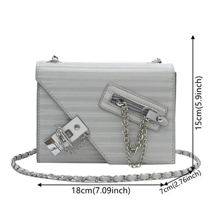 PU Fashion Exquisite Shopping Bag Retro Casual Women Totes Shoulder Bags Female PU Solid Color Handbag For Women 2023