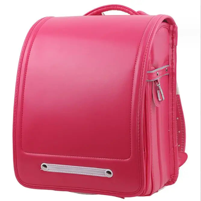 PU Japanese  Elementary School Bag Students Schoolbag Girls Children's  Orthopedic Backpack Bag Children's Japan Schoolbag