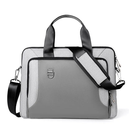 PU Laptop Bags For Men 13.3 14/15.6 Inch Macbook Notebook Crossbody Bag Portable Business Briefcase Computer Messenger Handbag