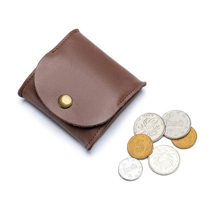 PU Leather Coin Purse Earbuds Earphone Holder Pouch for Women Men Small Wallet Change Pouch Organizer