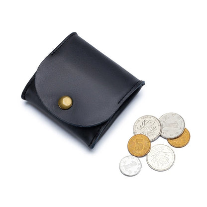 PU Leather Coin Purse Earbuds Earphone Holder Pouch for Women Men Small Wallet Change Pouch Organizer