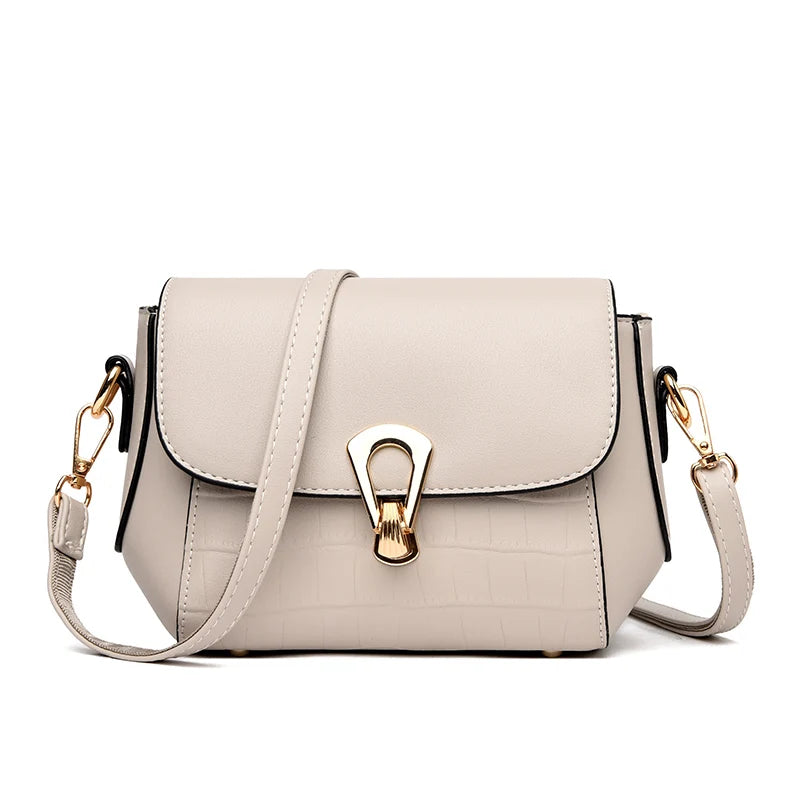 PU Leather Shoulder Bags for Women 2023 New Luxury Designer Handbags and Purses High Quality Messenger Crossbody Brand Woman Bag