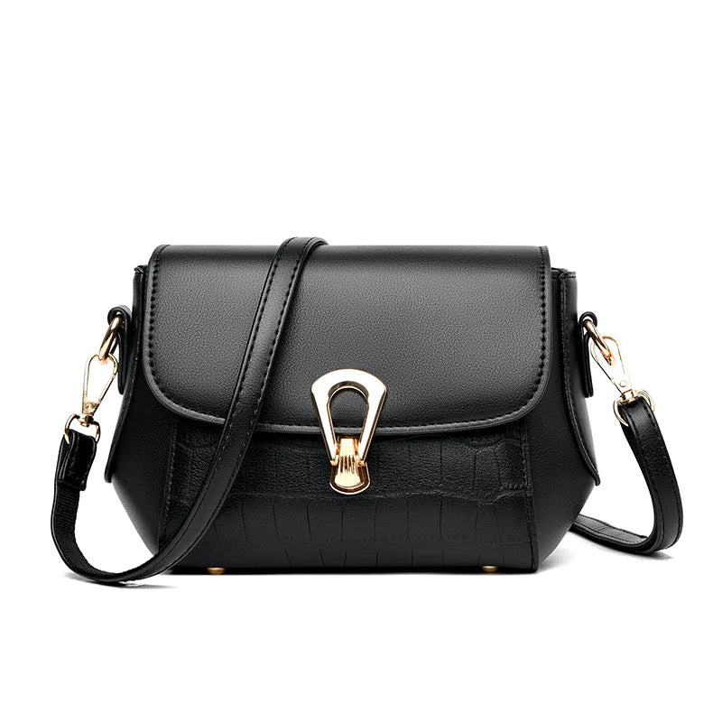 PU Leather Shoulder Bags for Women 2023 New Luxury Designer Handbags and Purses High Quality Messenger Crossbody Brand Woman Bag