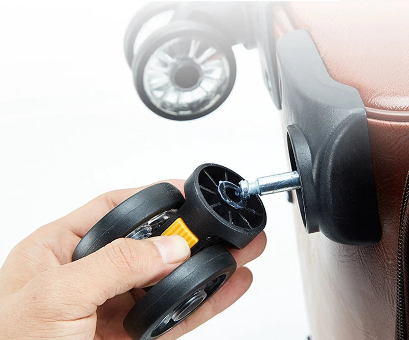 PU lethrt Rolling Luggage Suitcase Travel Trollry Luggage Suitcase18 Inch  20 Inch 24 Inch  Softside Luggage with Spinner Wheels