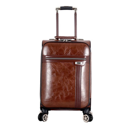 PU lethrt Rolling Luggage Suitcase Travel Trollry Luggage Suitcase18 Inch  20 Inch 24 Inch  Softside Luggage with Spinner Wheels