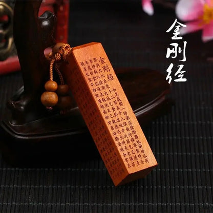 Peach Wood Pendant To Make A Fortune Safe Peach Wood Sword Axe Key Chain Car Bag Ornaments Fengshui Decoration