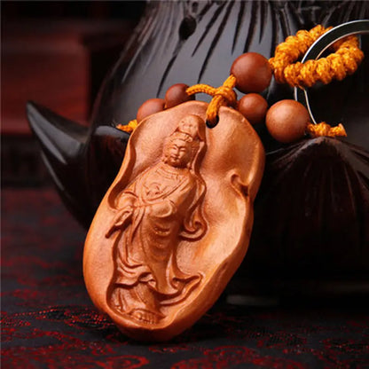 Peach Wood Small Gourd Pendant, Home Safe Fortune, Car Key Chain, Couple Creative Birthday Gift, Feng Shui Decoration for Phone