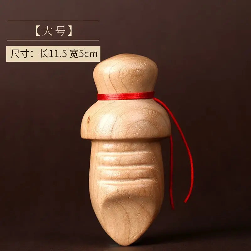 Peach Wooden Sword, Fat Sword, Pure Handmade Carving, Car Key, Backpack, Hanger, Body Protection Mascot, Xiao Li