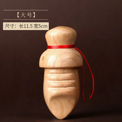 Peach Wooden Sword, Fat Sword, Pure Handmade Carving, Car Key, Backpack, Hanger, Body Protection Mascot, Xiao Li