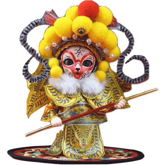 Peking Opera Cartoon Doll Decoration Edition, Souvenirs Statues, Souvenirs, Deaf, Foreign, Overseas Gifts, Edition