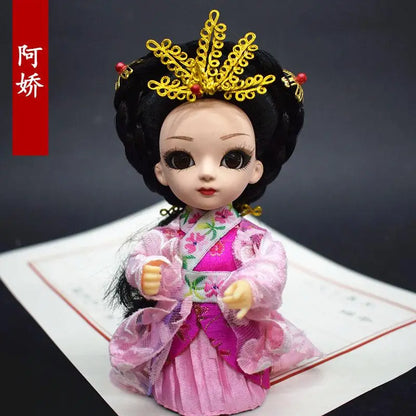 Peking Opera Cartoon Doll Decoration Edition, Souvenirs Statues, Souvenirs, Deaf, Foreign, Overseas Gifts, Edition