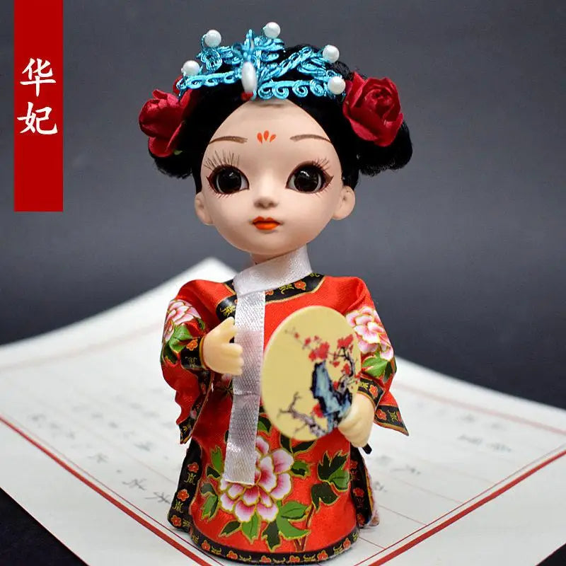 Peking Opera Cartoon Doll Decoration Edition, Souvenirs Statues, Souvenirs, Deaf, Foreign, Overseas Gifts, Edition