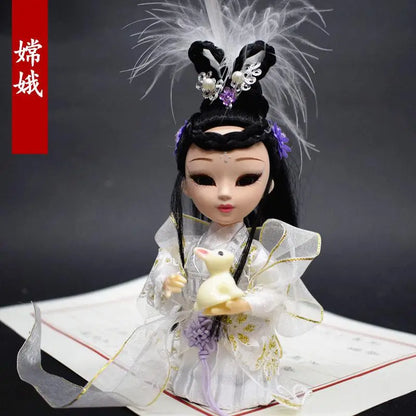 Peking Opera Cartoon Doll Decoration Edition, Souvenirs Statues, Souvenirs, Deaf, Foreign, Overseas Gifts, Edition