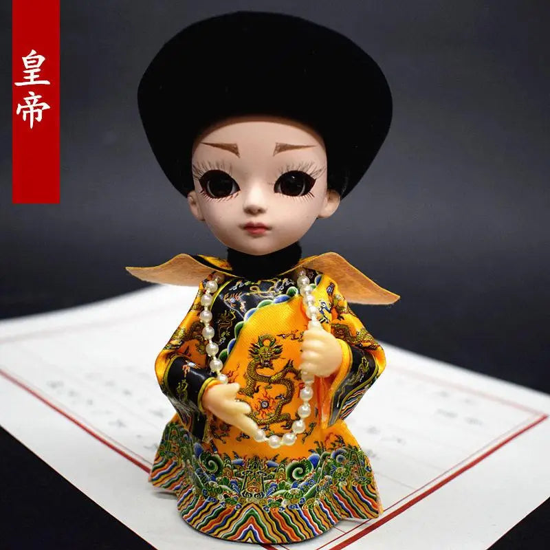 Peking Opera Cartoon Doll Decoration Edition, Souvenirs Statues, Souvenirs, Deaf, Foreign, Overseas Gifts, Edition