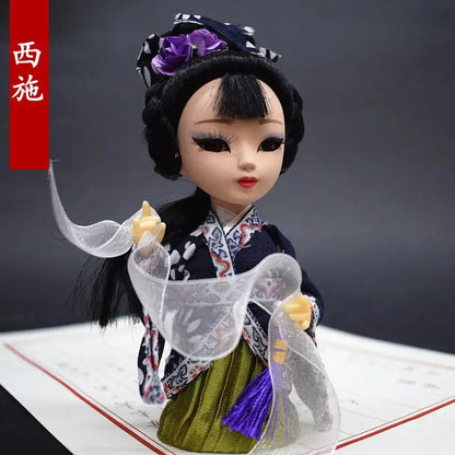 Peking Opera Cartoon Doll Decoration Edition, Souvenirs Statues, Souvenirs, Deaf, Foreign, Overseas Gifts, Edition