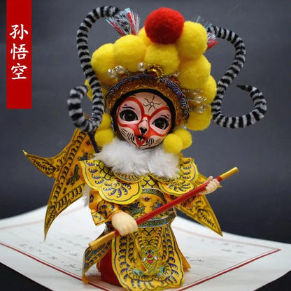 Peking Opera Cartoon Doll Decoration Edition, Souvenirs Statues, Souvenirs, Deaf, Foreign, Overseas Gifts, Edition