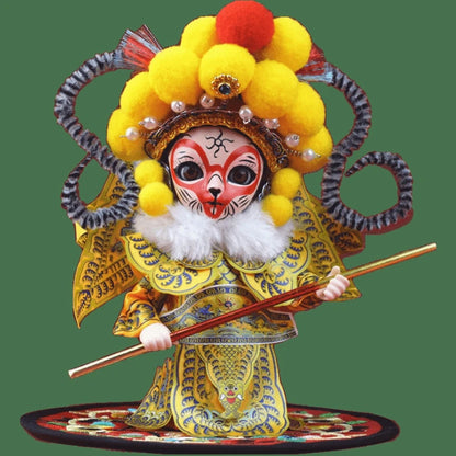 Peking Opera Cartoon Doll Decoration Edition, Souvenirs Statues, Souvenirs, Deaf, Foreign, Overseas Gifts, Edition