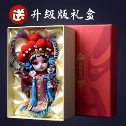 Peking Opera Cartoon Doll Decoration Edition, Souvenirs Statues, Souvenirs, Deaf, Foreign, Overseas Gifts, Edition