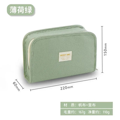 Pen Bag Large-capacity Canvas Pencil Bag for Primary and Secondary School Students High-profile Pencil Case Unisex Pen Pouch