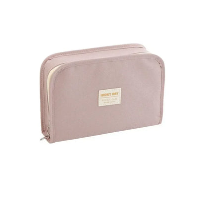 Pen Bag Large-capacity Canvas Pencil Bag for Primary and Secondary School Students High-profile Pencil Case Unisex Pen Pouch