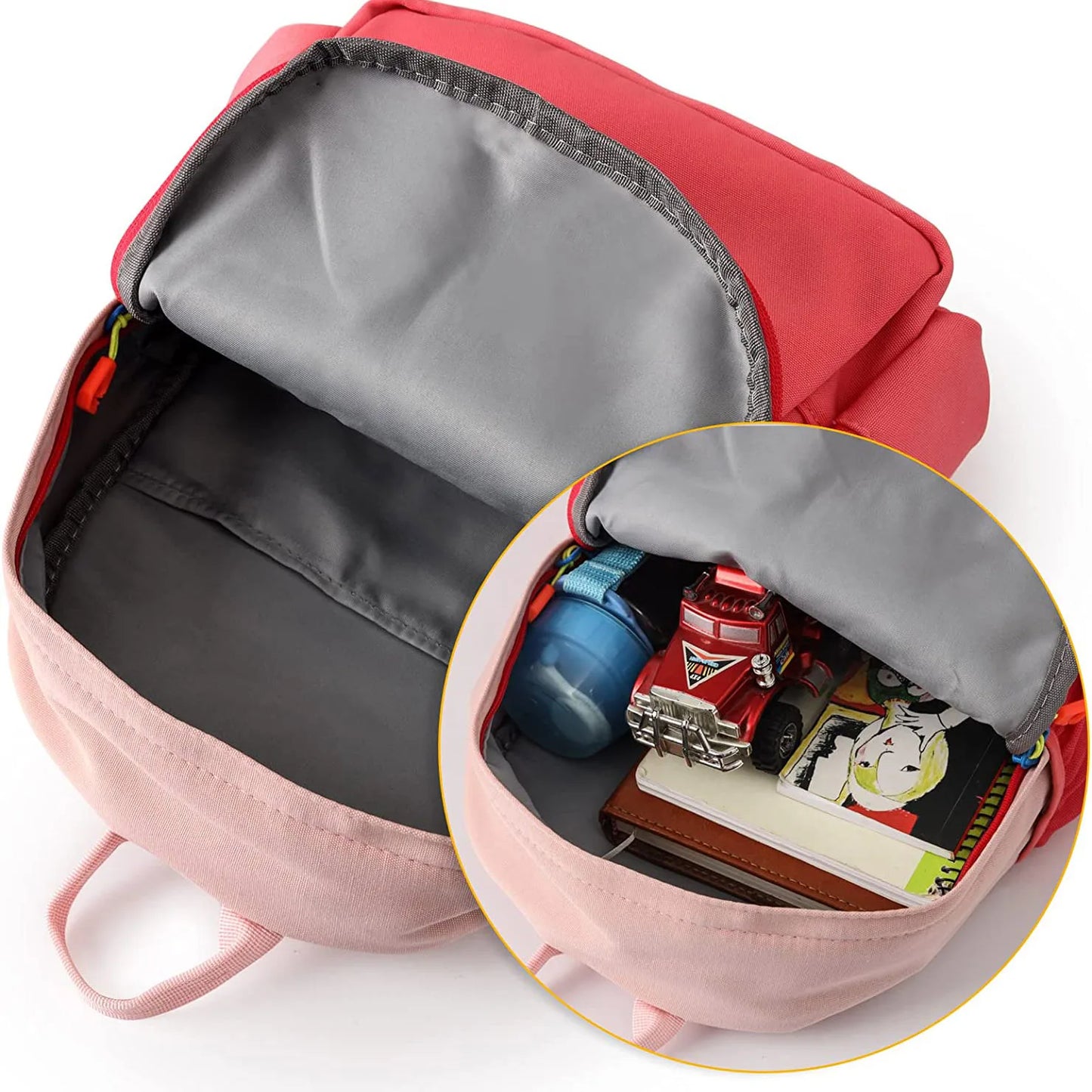 Personalised Embroidery Children's Cute Canvas Backpacks Custom Your NameToddler Backpack