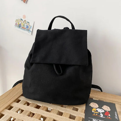 Personalized Backpacks Women Kawaii Fruits Printed Sweet Mori Girls Portable Students Canvas Rucksack Embroidery Name School Bag