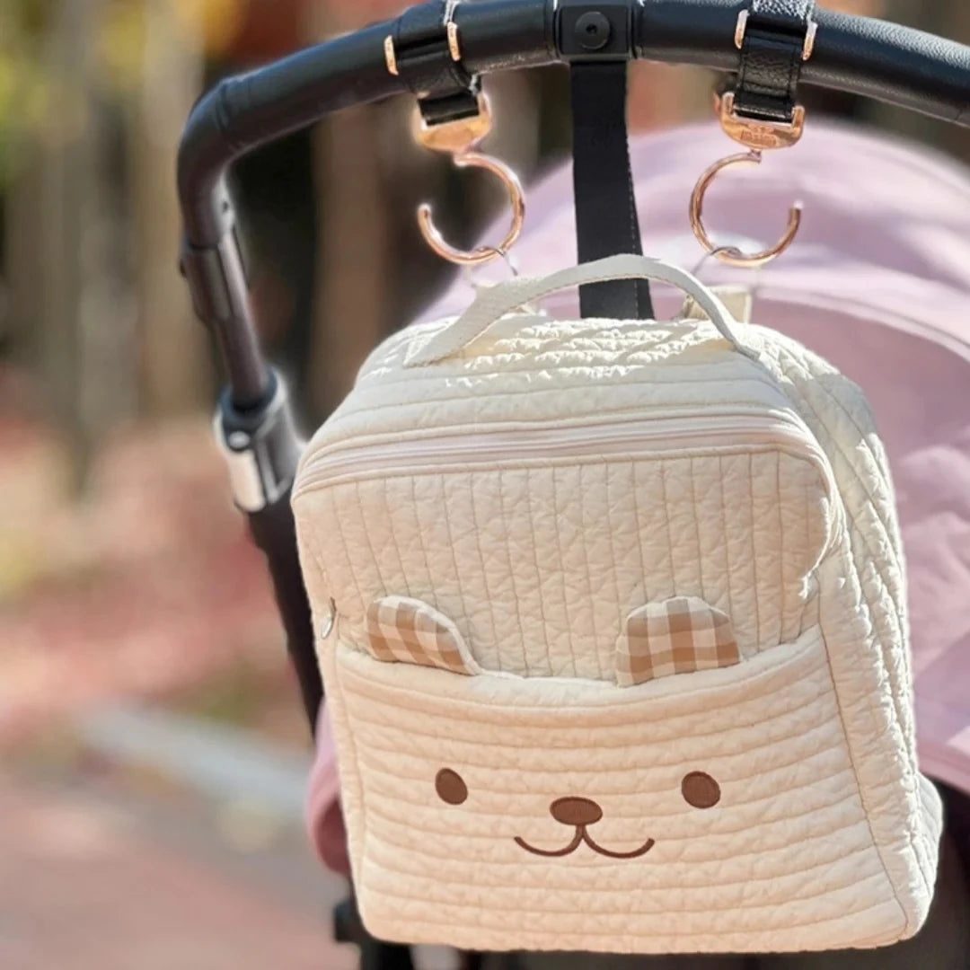 Personalized Embroidered Bear Kids Backpack Toddler School Bags Children Gifts Infant Backpack Kindergarten Student Book Bag
