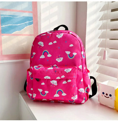 Personalized Embroidered  Kids Toddler Children Backpack Rucksack Preschool Lightweight Cute Cartoon Travel Daypack For Boy Girl
