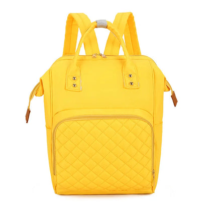 Personalized Embroidery Cartoon Cute Diaper Bag Backpack For Mom Baby Bags Waterproof Large Capacity Multi-Function Backpack